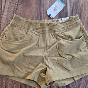 Prana Women's Cargo Shorts in Tan
